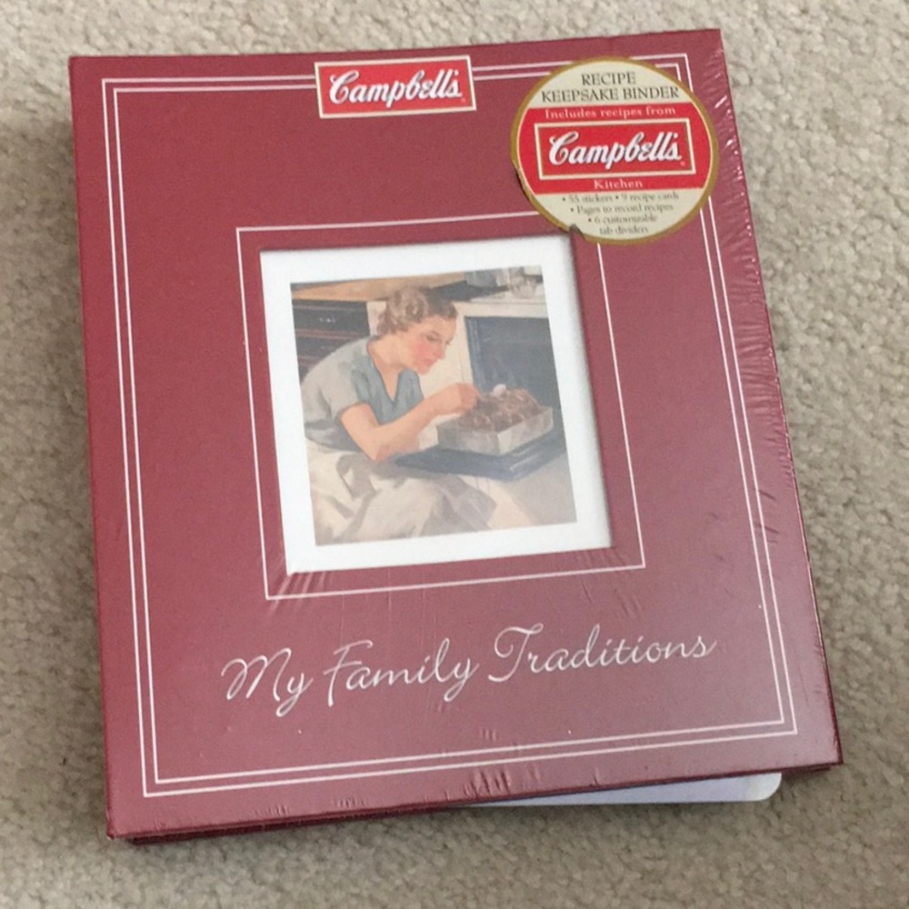 NEW- Campbell’s- Sharing Your Families Recipes cookbook